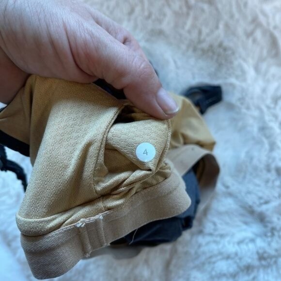 Lululemon Women's Gray & Mesh Yoga Tank/Swim Top Size 4 - Picture 3 of 3